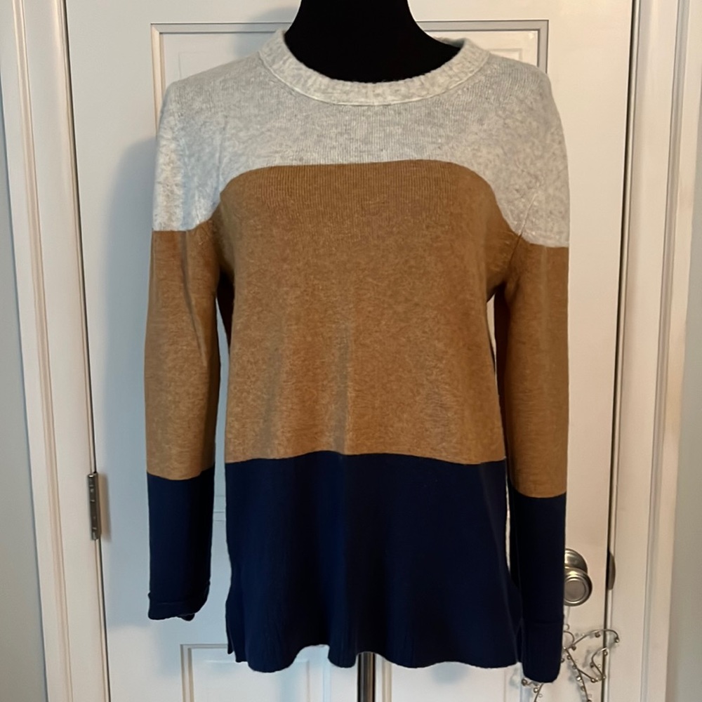 J Crew multicolor sweater